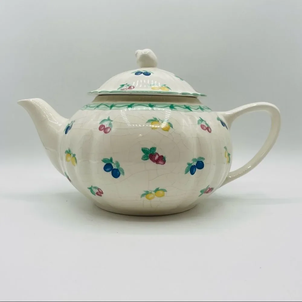 Vintage Manifattura de Laveno Richard Ginori Boboli Gardens Teapot